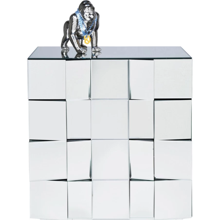 KARE Design Modern Illusion Dresser with 4 Spacious Drawers - Stylish Storage Solution