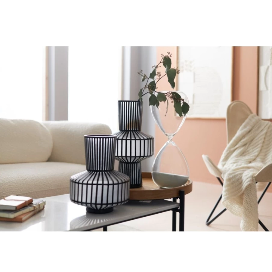 KARE Design Modern Layered Coffee Table - 128 x 55 cm Stylish Living Room Center Table