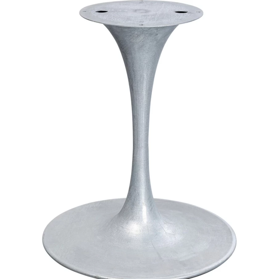 KARE Design Modern Zinc Table Base - 60cm Round Invitation Style for Dining & Decor