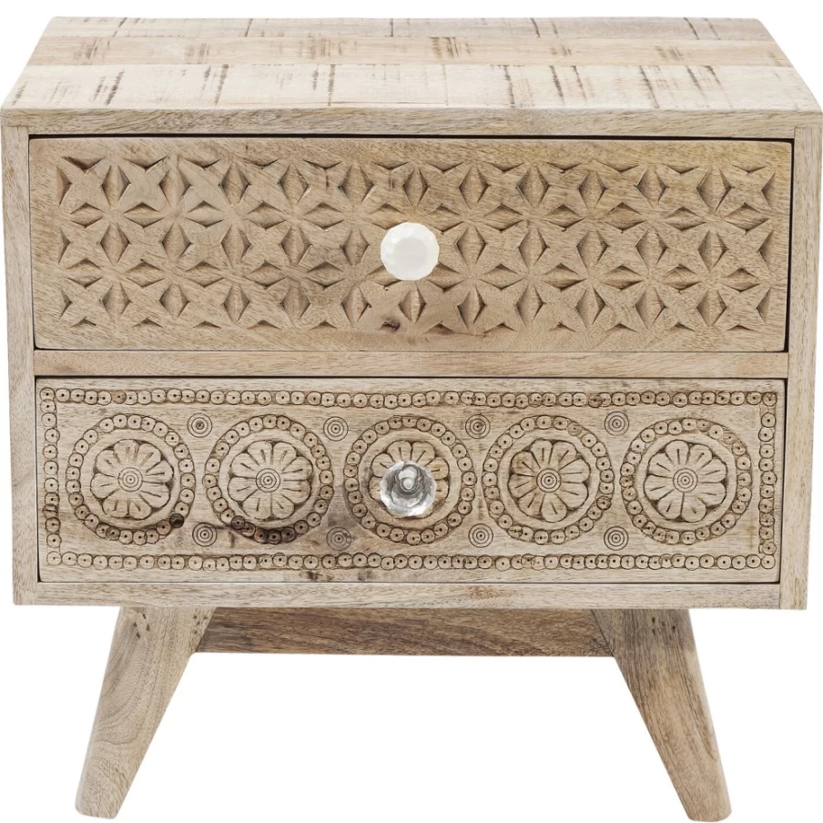 KARE Design Modern Small Dresser Puro 50x35cm Compact Chest of Drawers for Bedroom Storage