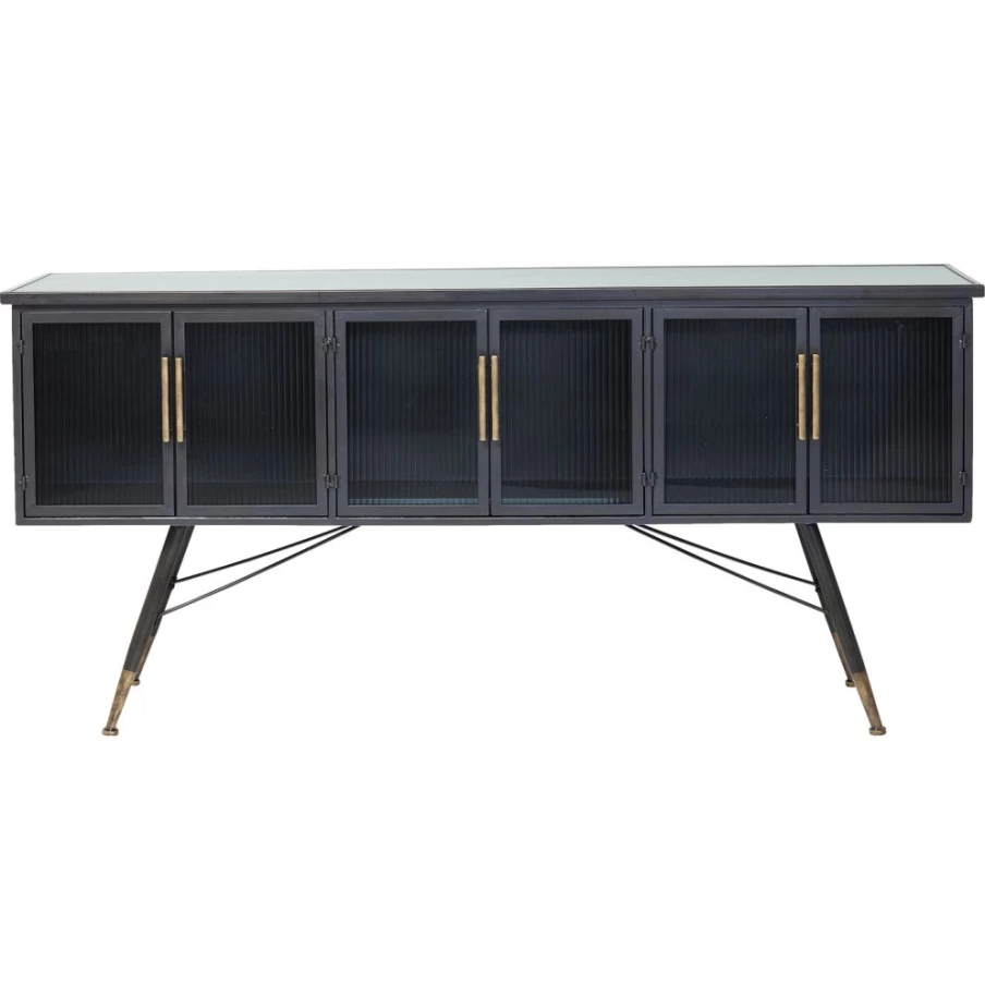"KARE Design La Gomera 6-Door Sideboard - Modern Storage Cabinet"