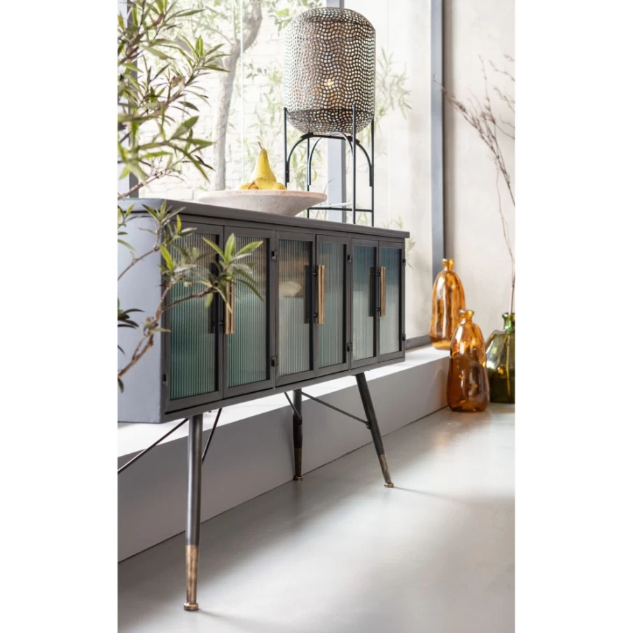 "KARE Design La Gomera 6-Door Sideboard - Modern Storage Cabinet"