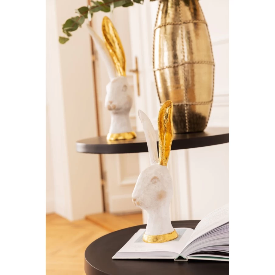 KARE Design Gold Bunny Decorative Object 30cm Modern Home Decor