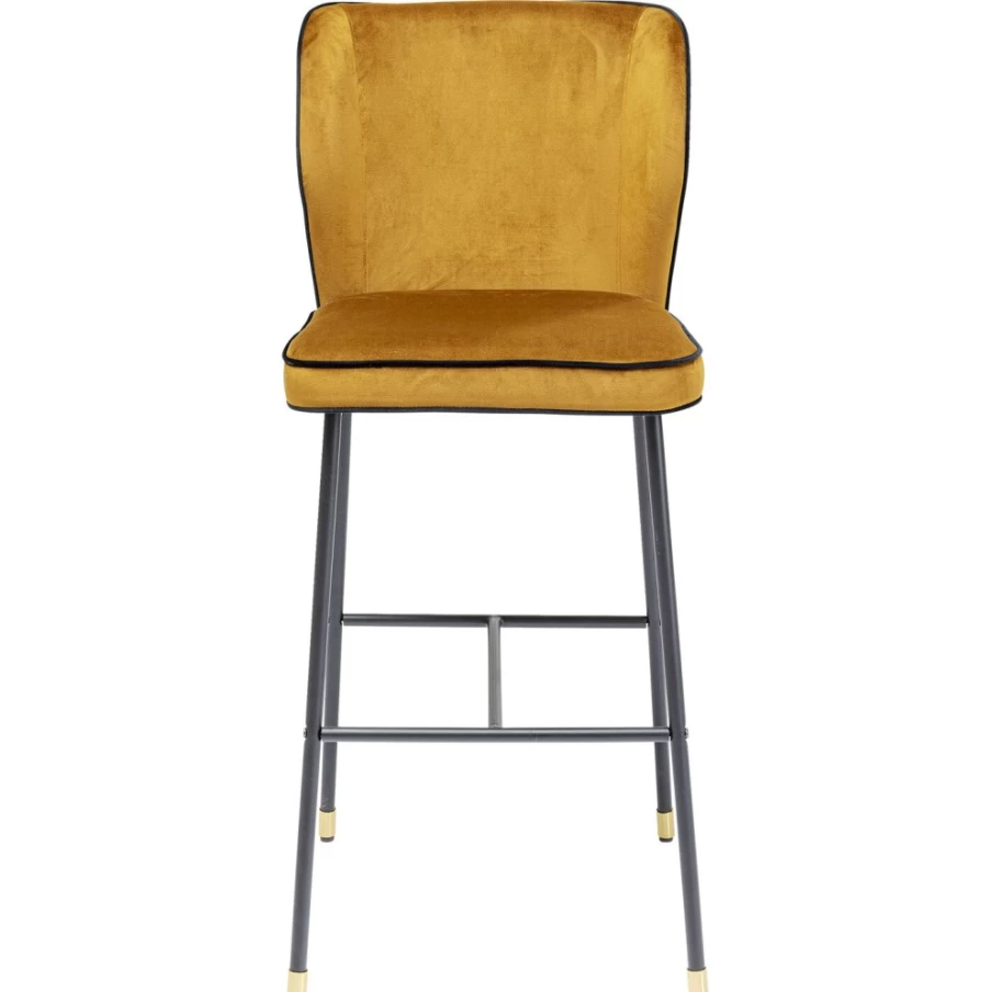 "KARE Design Irina Modern Bar Stool - Stylish & Comfortable Counter Height Chair for Home & Cafe"