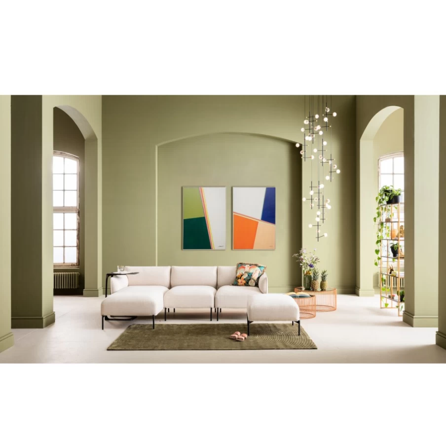 "KARE Design Modern Abstract Framed Art Print - Geometric Shapes Wall Decor 73x103cm"