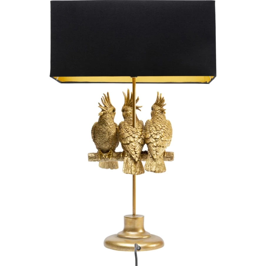 KARE Design Modern Animal Parrot Table Lamp - 71cm Height Decorative Lighting for Home Decor