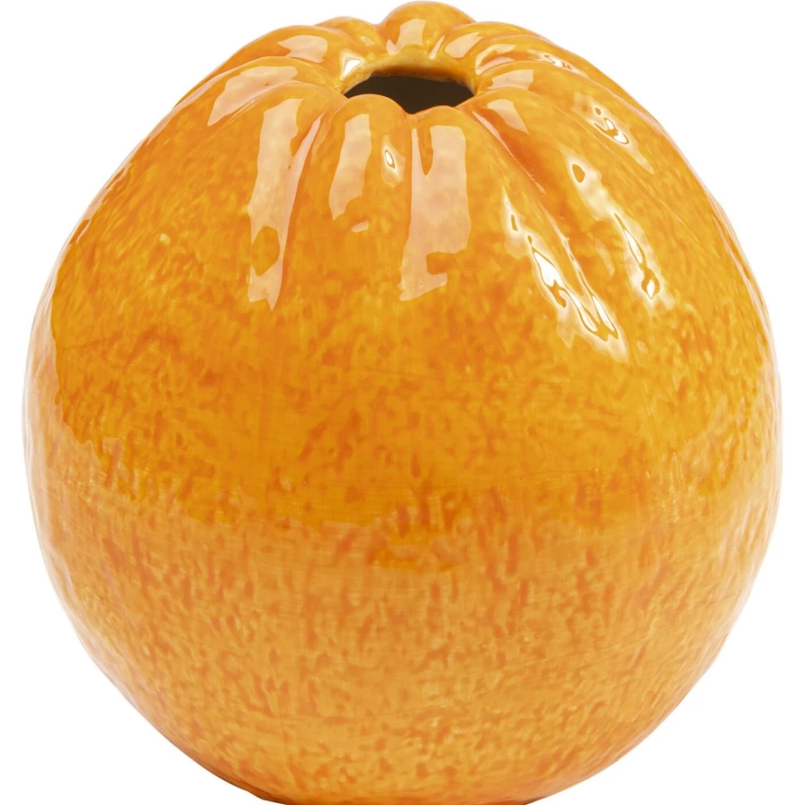 "KARE Design Modern Orange Juice Vase - 12cm Height Decorative Tabletop Accessory"