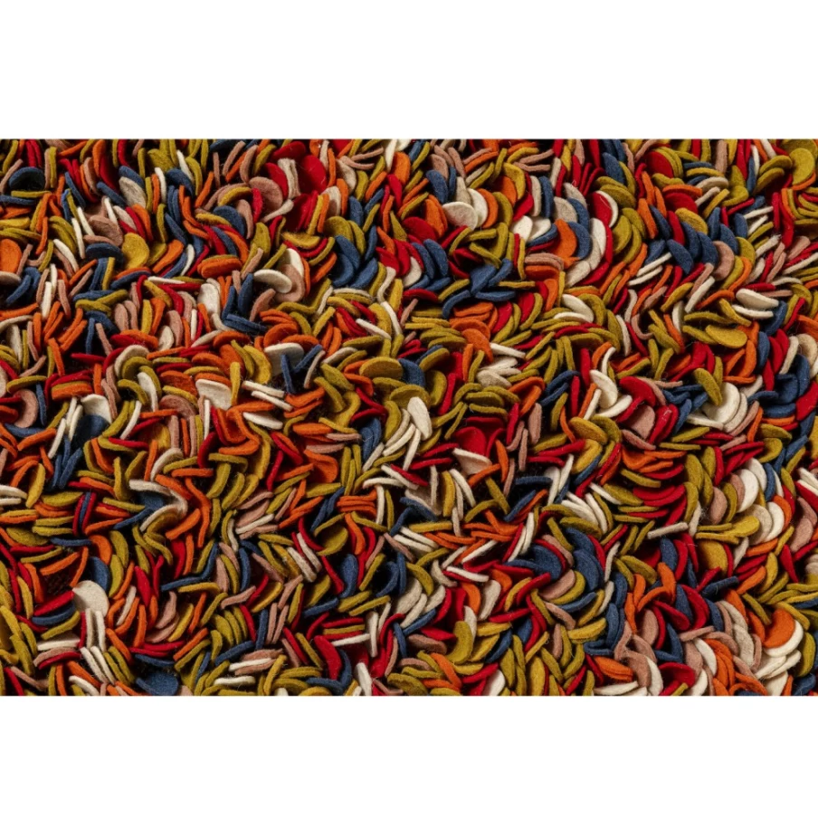 "KARE Design Modern Tulip Pattern Carpet 170x240 cm - Stylish Floral Rug for Living Room"