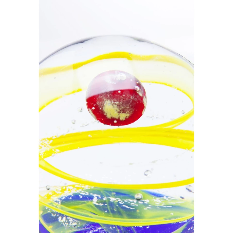 KARE Design Galaxy Paperweight - Decorative Glass Colored Desktop Accessory