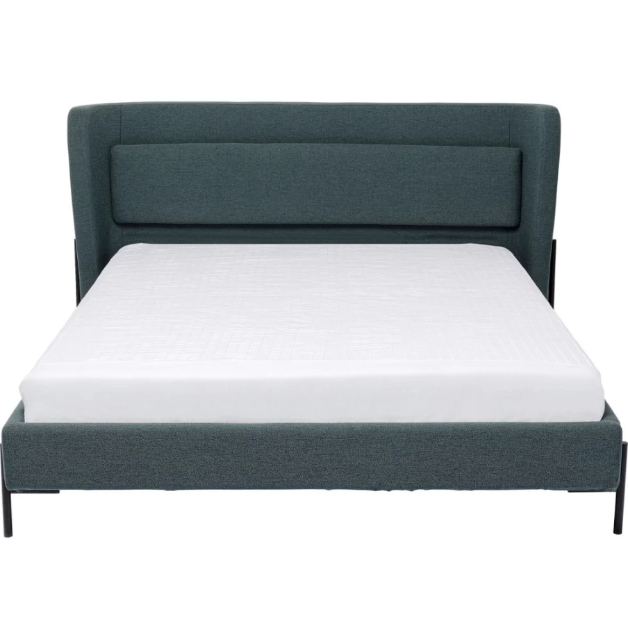 "KARE Design Tivoli Green Bed Frame 160x200 cm - Modern Queen Size Bed"