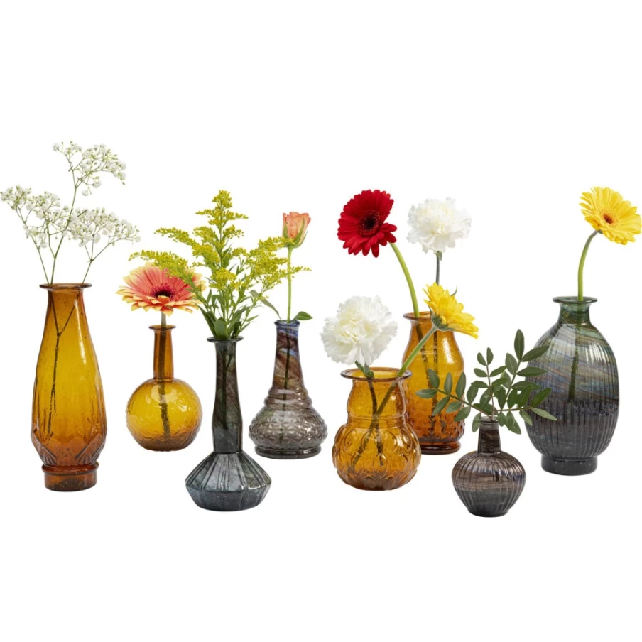 KARE Design Modern Doty Vase Set - 8 Piece Ceramic Home Decor Collection
