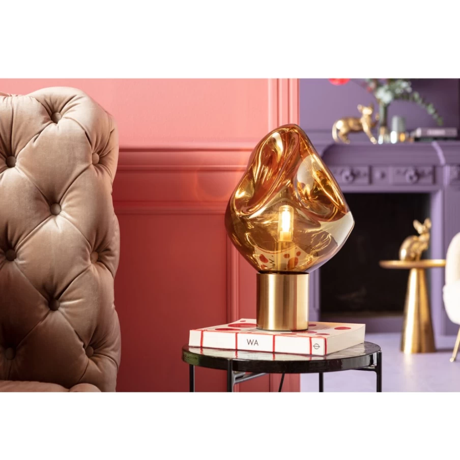 "KARE Design Modern Dough Gold Table Lamp – 38cm Height Stylish Lighting"