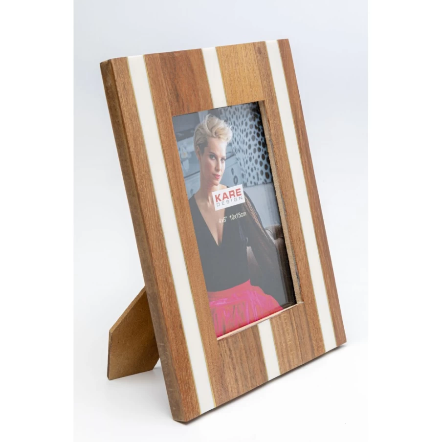 KARE Design Modern Picture Frame Striscia 10x15 cm - Stylish Wall or Tabletop Photo Display