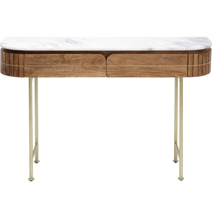"KARE Design Console Grace 100x76cm Modern Entryway Table - Stylish Hallway Furniture"