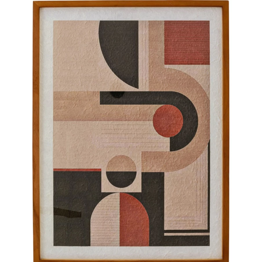 "KARE Design Framed Wall Art Picture 60x80 cm Modern Court Scene Decor"