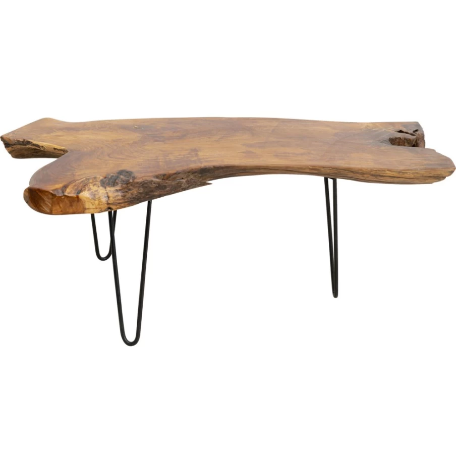 KARE Design Modern Aspen Coffee Table - 100x60cm Natural Wood Living Room Furniture