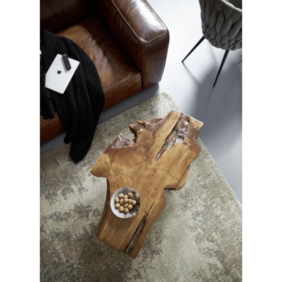 KARE Design Modern Aspen Coffee Table - 100x60cm Natural Wood Living Room Furniture