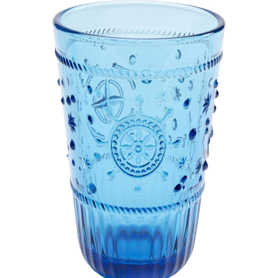 KARE Design Modern Greece Inspired 13cm Ceramic Tumbler - Handcrafted Coffee Cup