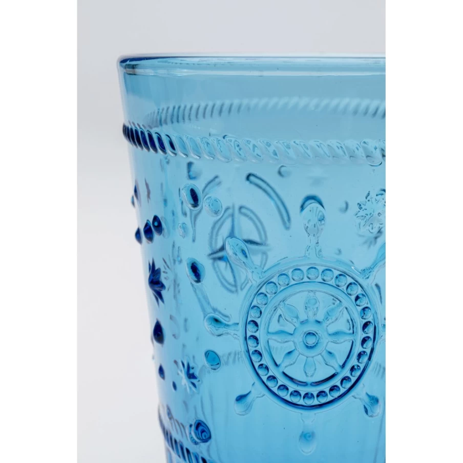 KARE Design Modern Greece Inspired 13cm Ceramic Tumbler - Handcrafted Coffee Cup