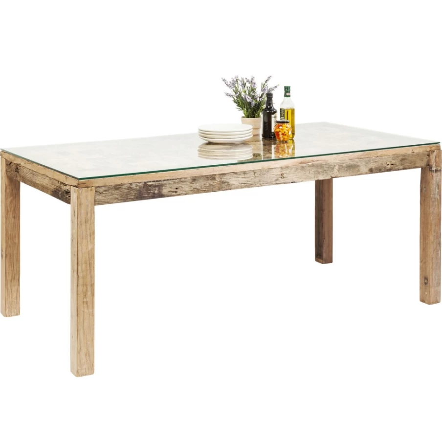 KARE Design Modern Wooden Dining Table 160x80cm with Memory Functionality for Stylish Living Spaces