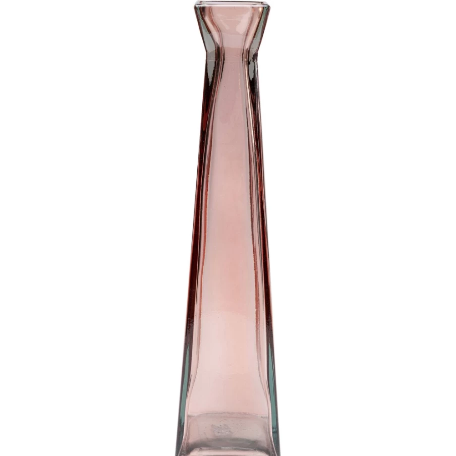 KARE Design Modern Pyramid Rose Vase - 55cm Tall Decorative Flower Holder for Home & Office