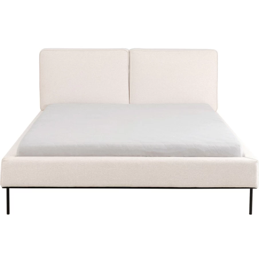 "KARE Design Modern Beige Bed Frame East Side Style 180x200cm Queen Size"