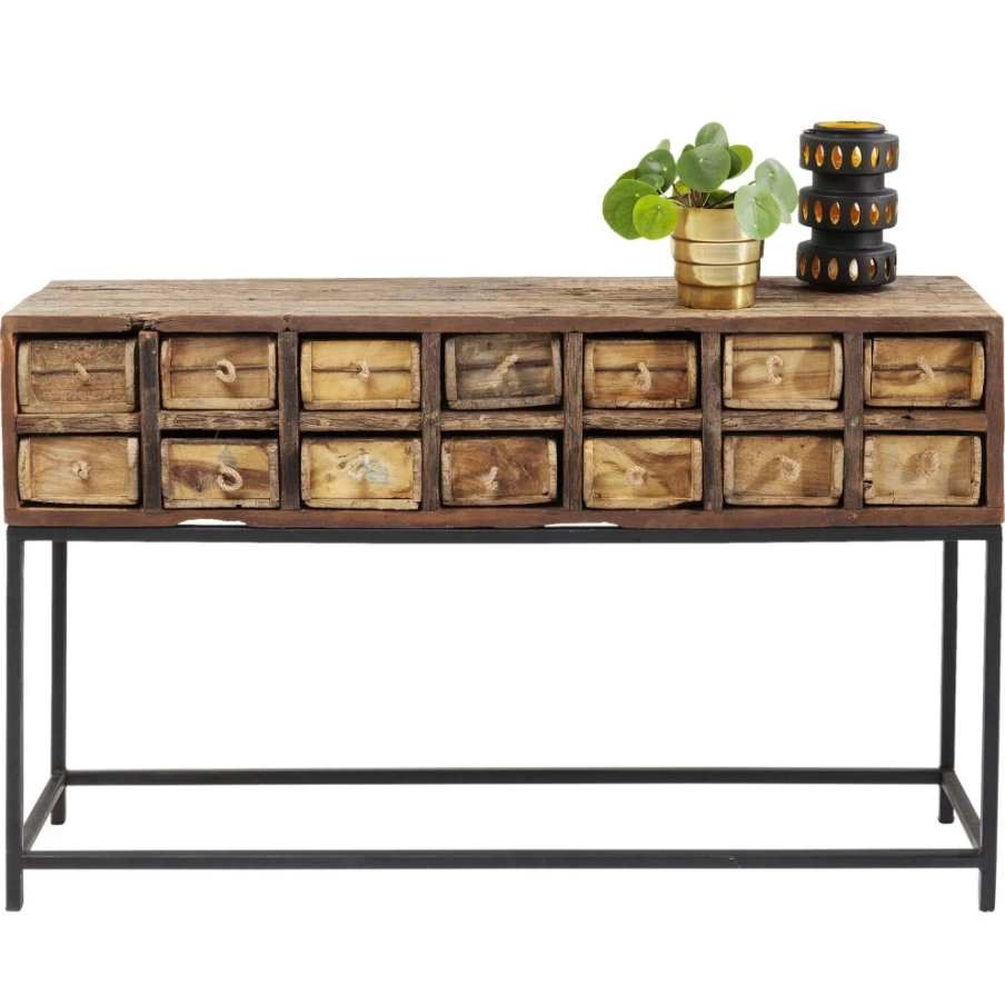 KARE Design Modern Console Table Bastidon 125cm - Stylish Entryway Sofa Table for Living Room