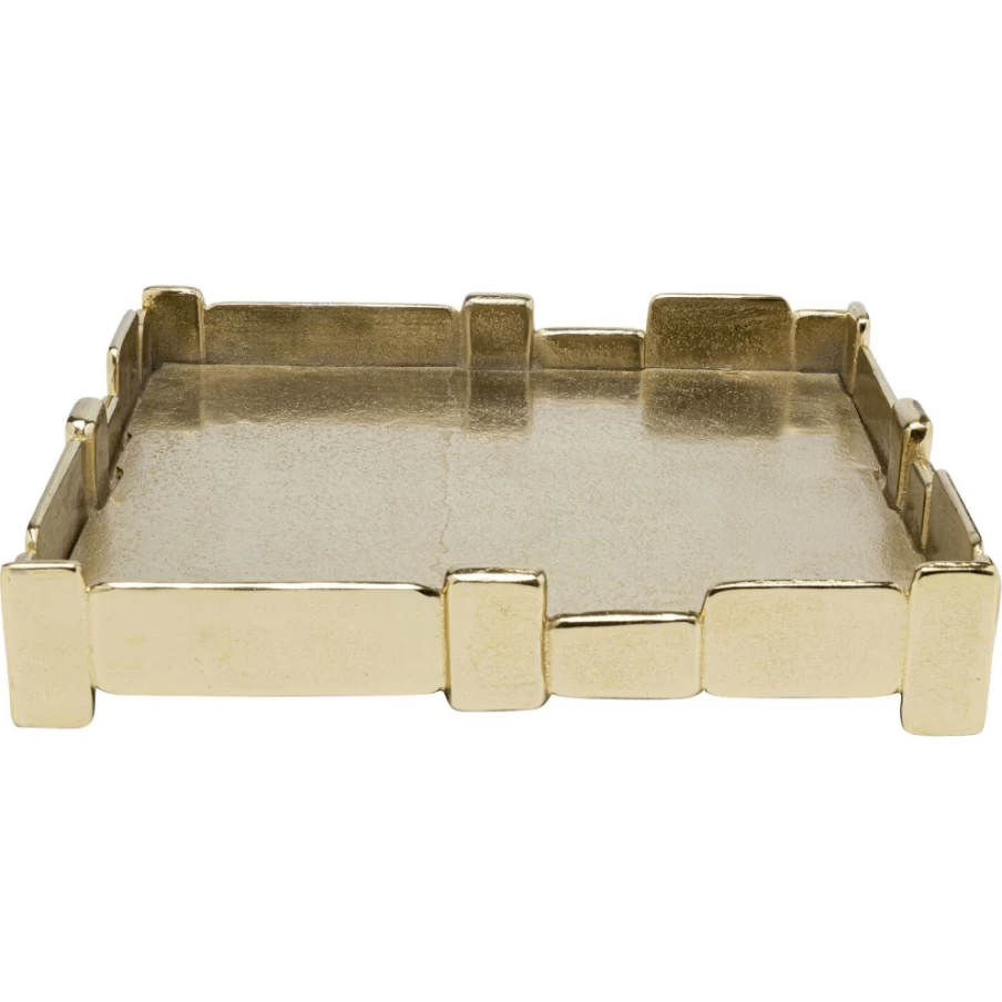 KARE Design Modern 42x42cm Decorative Tray Bricks for Stylish Home Organization