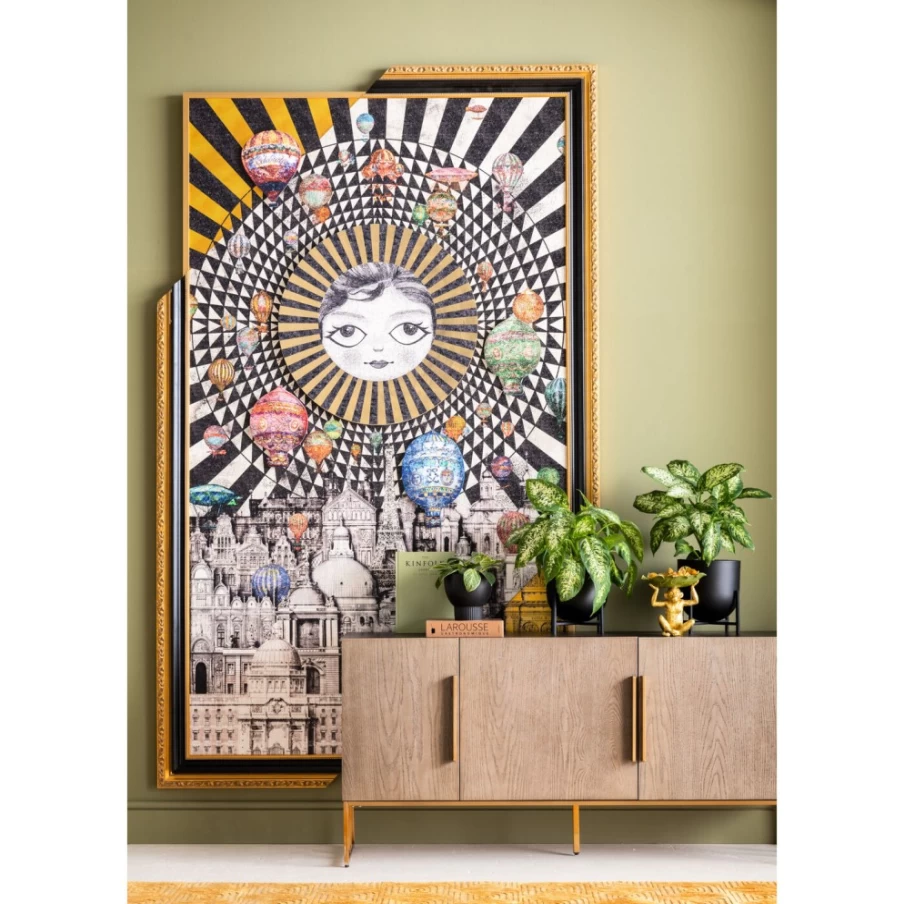 KARE Design Cesaro Modern Sideboard 160cm Wide Storage Cabinet for Living Room