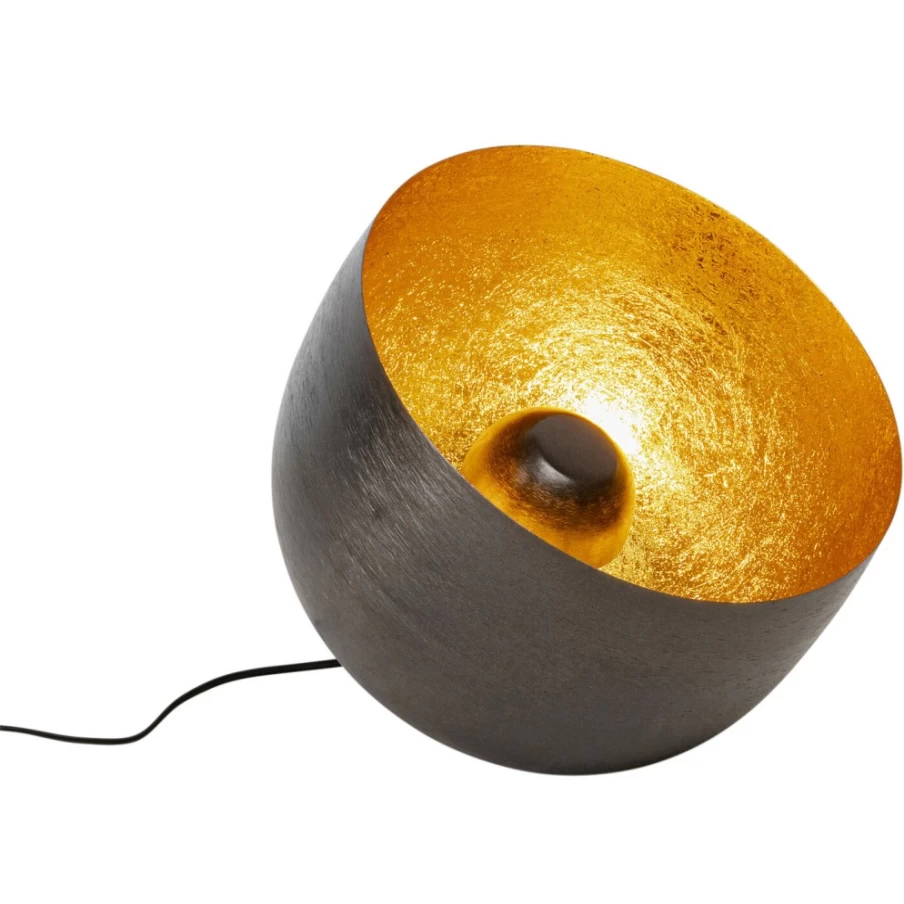 KARE Design Apollon Modern Black Floor Lamp - 35cm Smooth Finish for Living Room & Bedroom Lighting