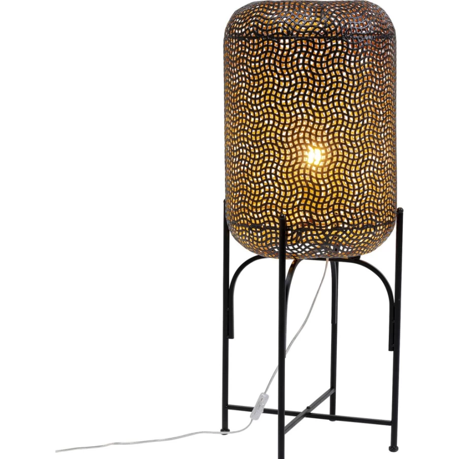 "KARE Design Modern Floor Lamp Oasis - 92cm Height Adjustable Standing Light for Living Room"