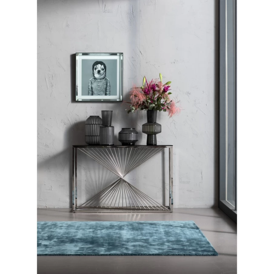 KARE Design Modern King Dog Picture Frame Mirror 60x60cm Wall Decor