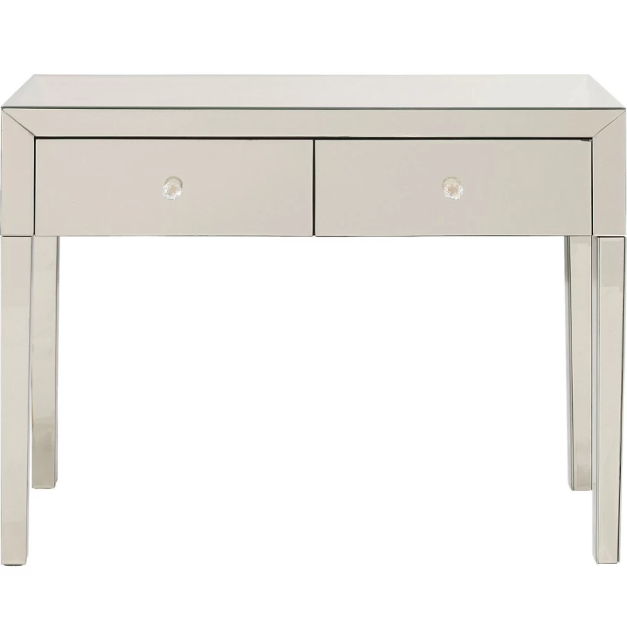 "KARE Design Luxury Console Table with Champagne Gold Finish – Modern Chic Decor"