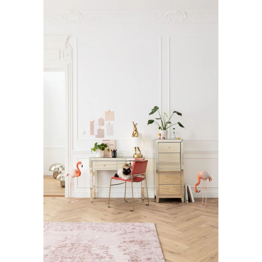 "KARE Design Luxury Console Table with Champagne Gold Finish – Modern Chic Decor"