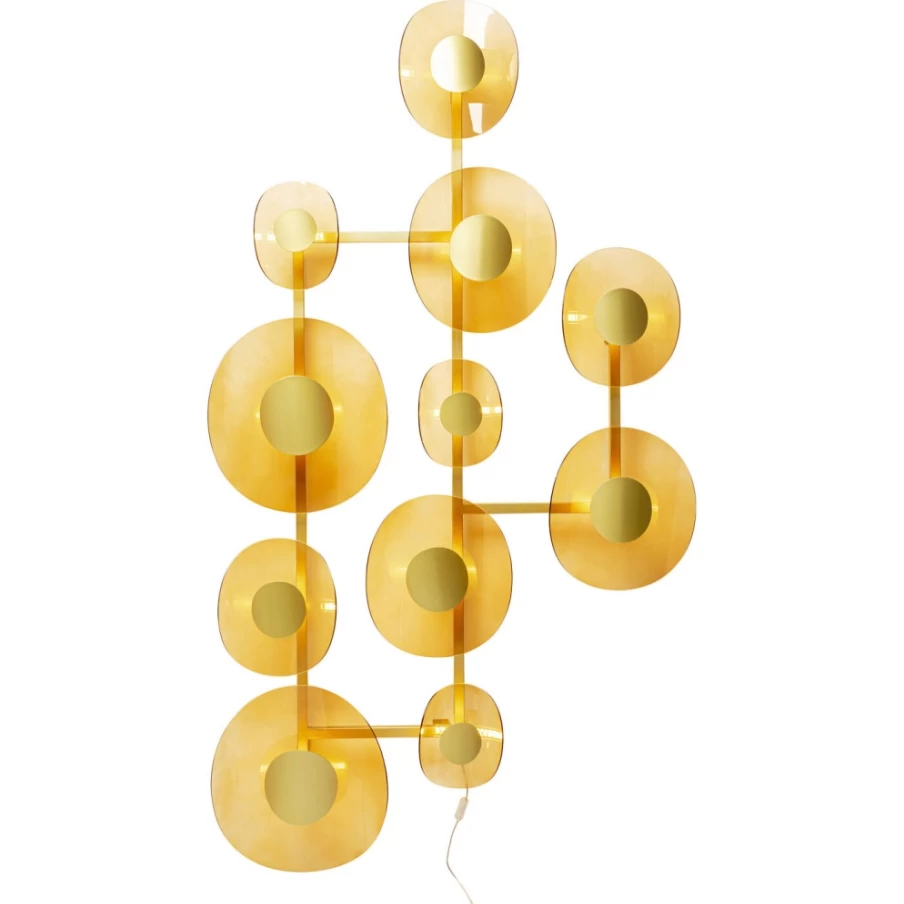 KARE Design Mariposa Brass Wall Lamp 116X198Cm Modern Butterfly Sculpture Lighting