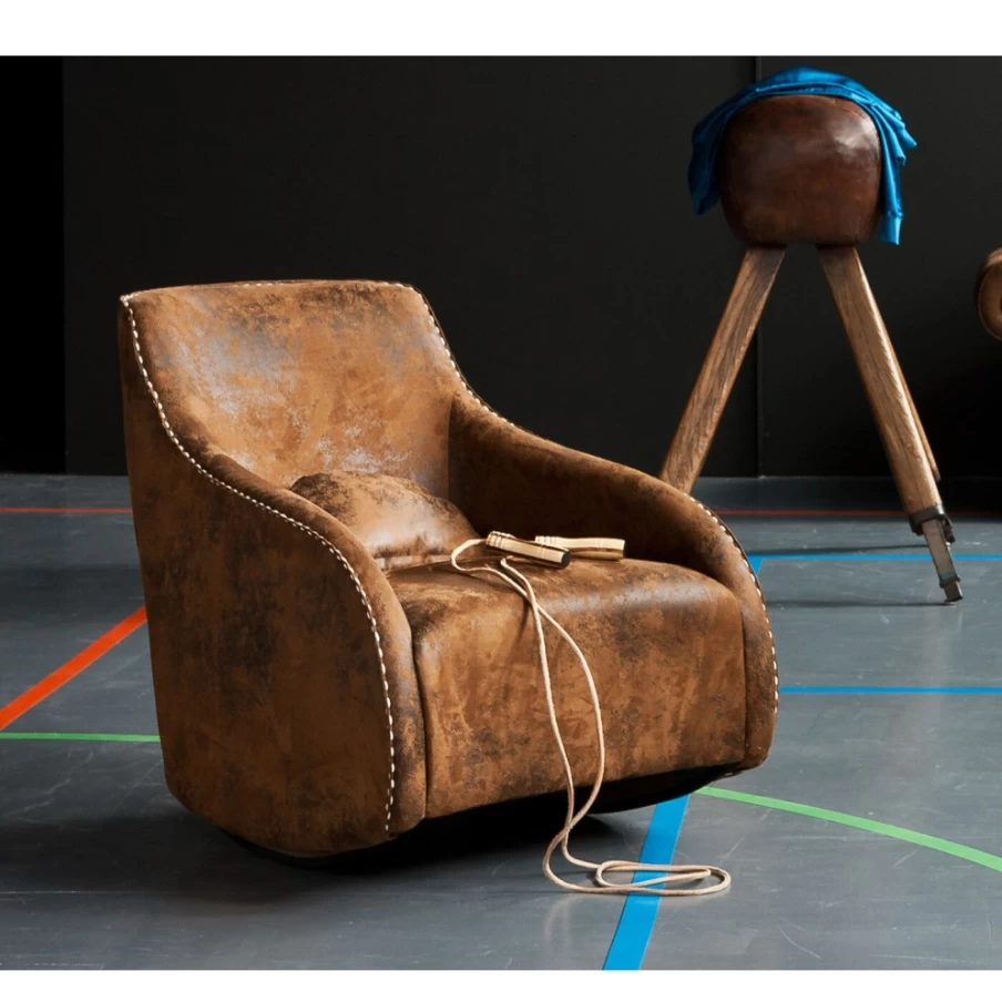 KARE Design Vintage Ritmo Rocking Chair - Stylish Modern Rocker for Living Room & Nursery