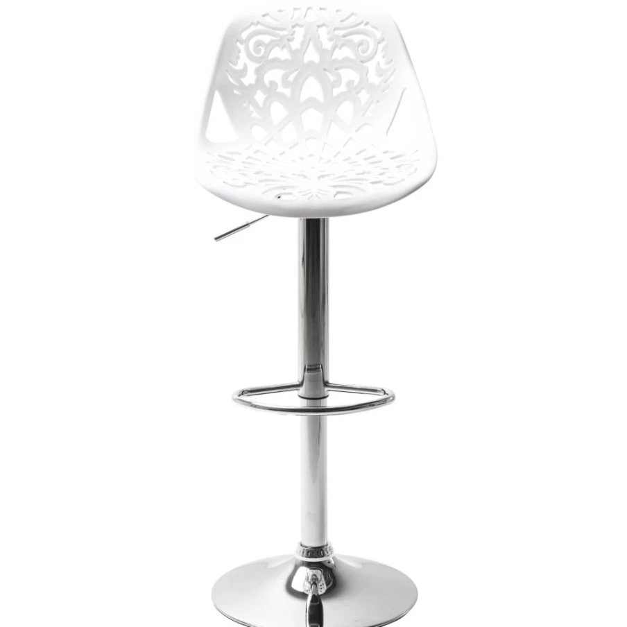 KARE Design Modern White Bar Stool Ornament - Decorative Home Accent