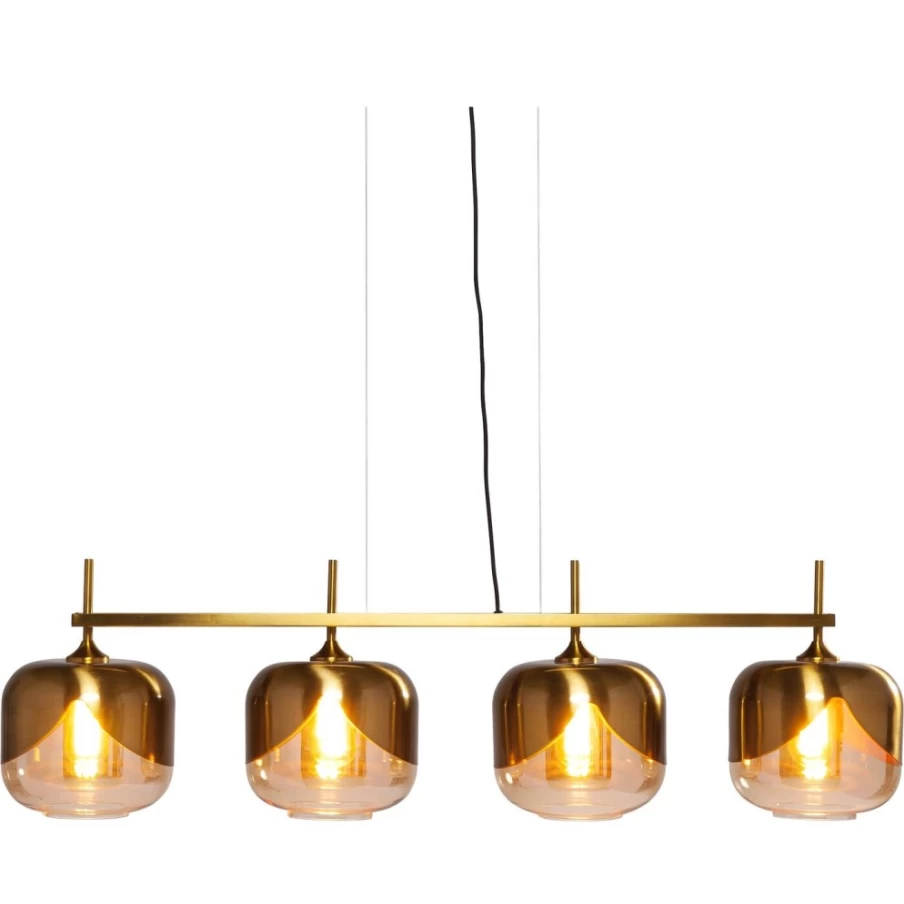 KARE Design Golden Goblet Quattro Hanging Lamp - 25Cm Modern Chandelier for Dining Room