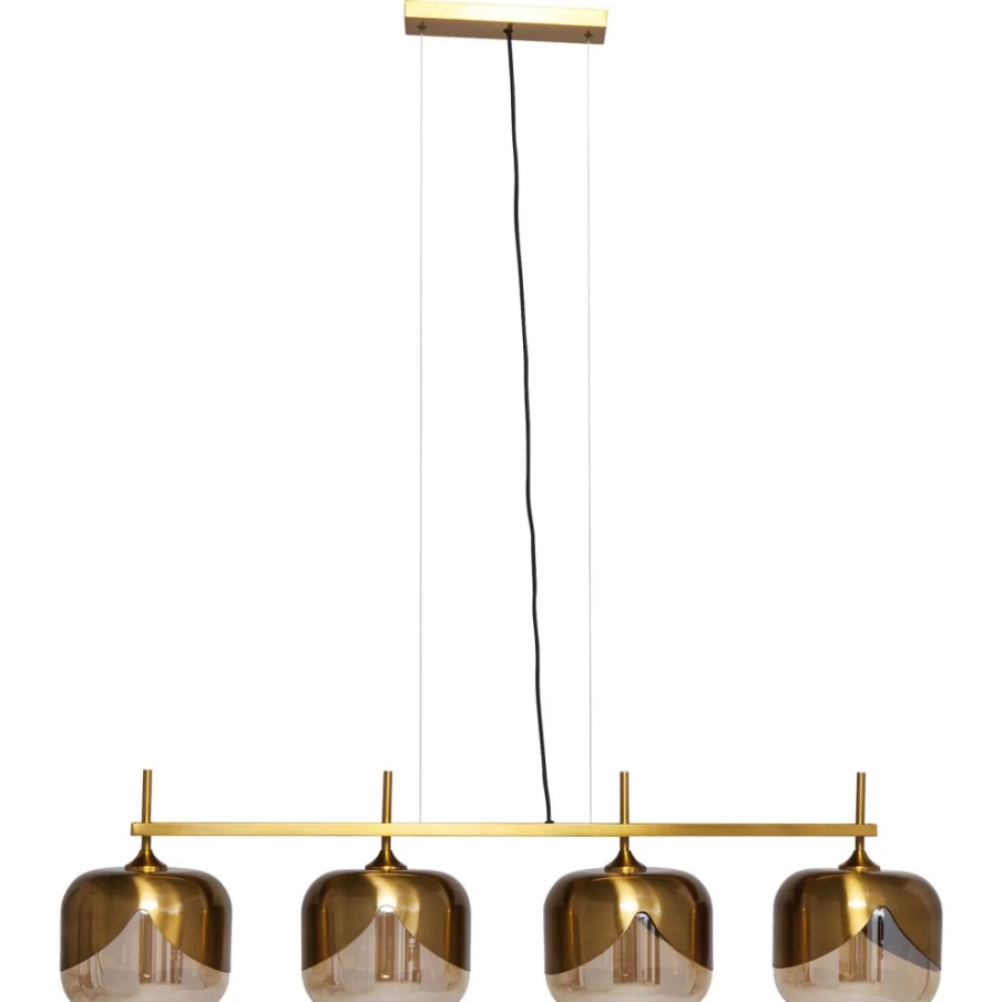 KARE Design Golden Goblet Quattro Hanging Lamp - 25Cm Modern Chandelier for Dining Room