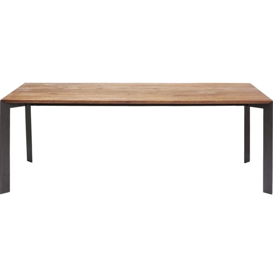 KARE Design Phoenix Modern Dining Table 220 x 100 cm Solid Wood Rectangular Kitchen Table