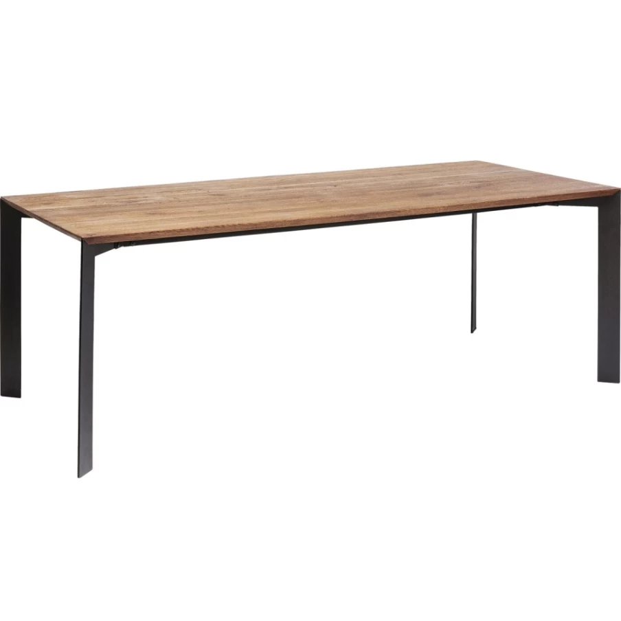 KARE Design Phoenix Modern Dining Table 220 x 100 cm Solid Wood Rectangular Kitchen Table