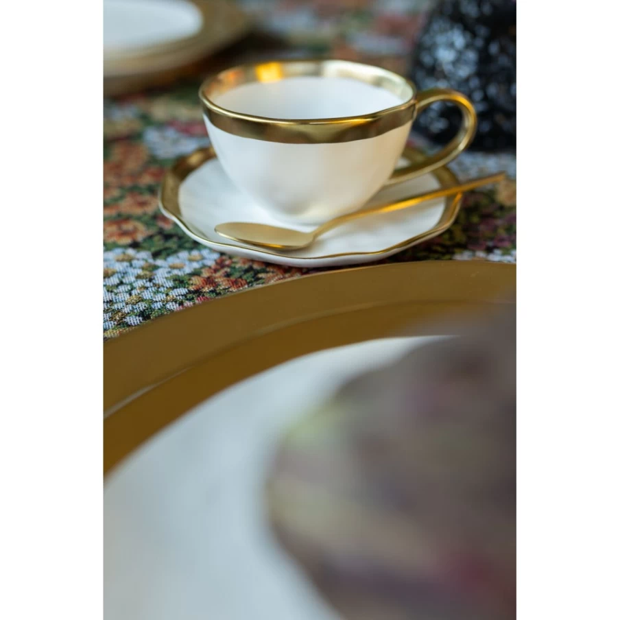 KARE Design Modern Coffee Cup Bell - Set of 2, Stylish Kitchen Accessories