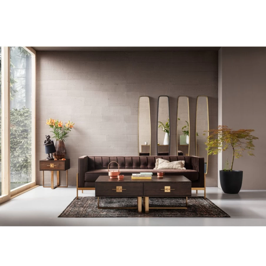 "KARE Design Modern Loft Style Brown Leather Armchair – Stylish Comfort for Your Home"