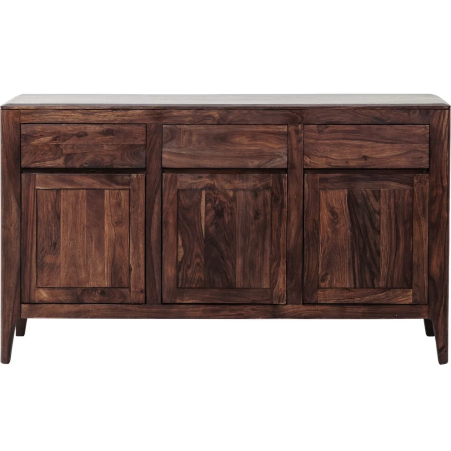 "KARE Design Brooklyn Walnut Sideboard - Modern Wood Storage Cabinet"