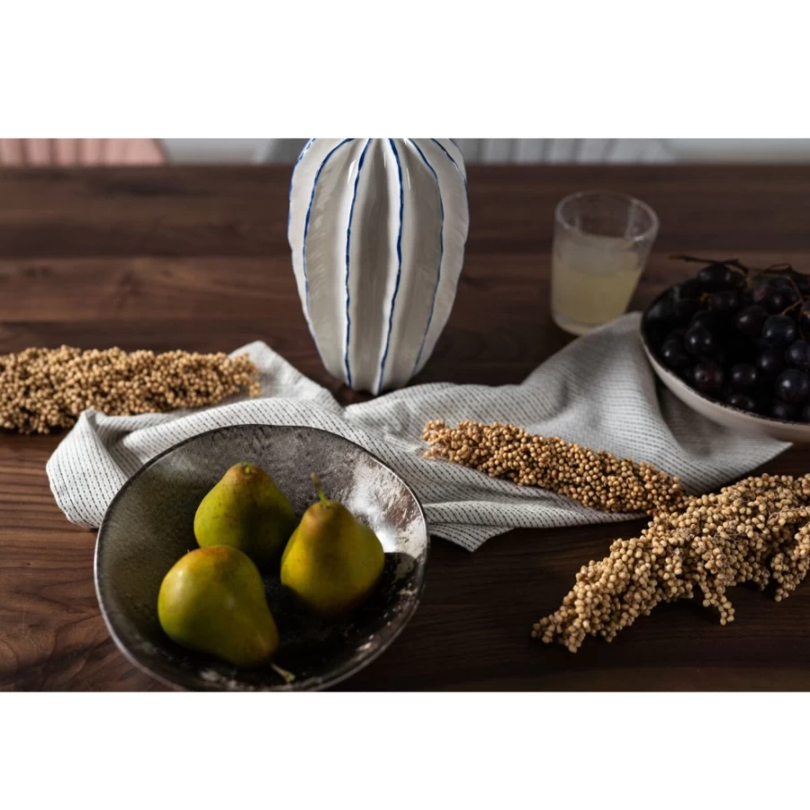 KARE Design Savannah Brown/Grey Matte Deep Plate 20cm Modern Dining Tableware