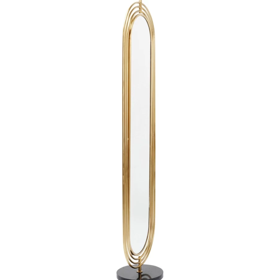 KARE Design Raggio Floor Mirror 48x173cm - Modern Full-Length Standing Mirror for Home Decor