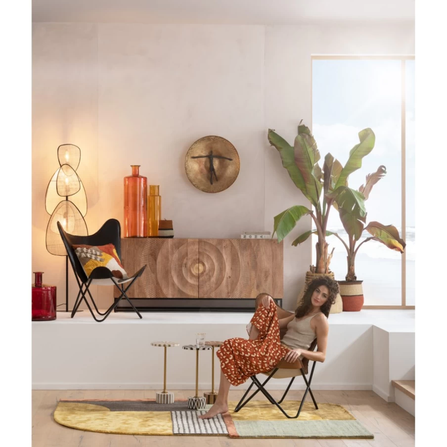 "KARE Design Madeira Bright Sideboard 177x75cm Modern Storage Cabinet"