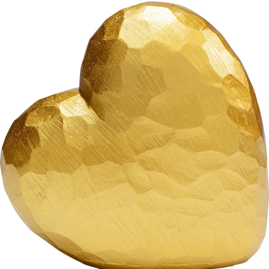 KARE Design Modern Deco Object Heart Sculpture 14Cm Home Decor Gift