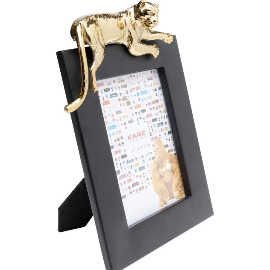 KARE Design Modern Tiger Picture Frame 13x18 cm - Stylish Animal Decor for Wall or Tabletop