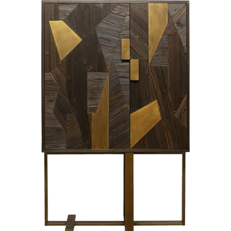 KARE Design Modern Bar Cabinet Salerno 105x170cm - Stylish Home Bar Furniture for Living Room